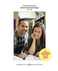 Cover image: ABNORMAL PSYCHOLOGY 6th edition 9781259060724