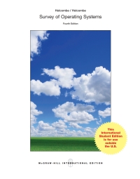 Cover image: Ebook: Survey of Operating Systems 6th edition 9781259094965