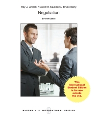 Cover image: EBOOK: Negotiation 7th edition 9781259254390