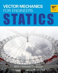 Imagen de portada: EBOOK: Vector Mechanics for Engineers: Statics (SI units) 10th edition 9781259007927