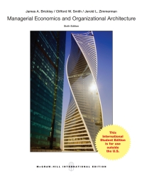 表紙画像: Ebook: Managerial Economics and Organizational Architecture 6th edition 9789814646932