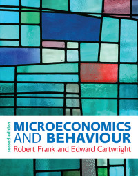 表紙画像: Microeconomics and Behaviour 2nd edition 9780077174088
