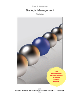 Cover image: Strategic Management : Concepts 3rd edition 9781259255496