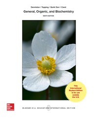 Cover image: General, Organic, & biochemistry 9th edition 9780077189006