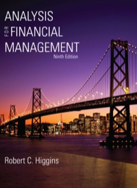 Cover image: Analysis for Financial Management 9th edition