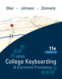 Cover image: Gregg College Keyboading & Document Processing (GDP); Lessons 61-120 text 11th edition 9780077319403