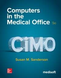Cover image: Computers in the Medical Office 9th edition 9780077836382