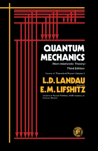 Cover image: Quantum Mechanics: Non-Relativistic Theory 3rd edition 9780080209401