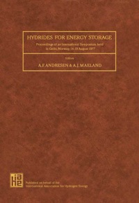 Cover image: Hydrides for Energy Storage: Proceedings of an International Symposium Held in Geilo, Norway, 14 - 19 August 1977 9780080227153