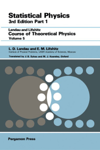 Cover image: Course of Theoretical Physics 3rd edition 9780080230399