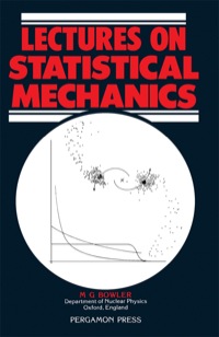 Cover image: Lectures on Statistical Mechanics 1st edition 9780080265162