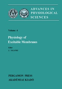 Imagen de portada: Physiology of Excitable Membranes: Proceedings of the 28th International Congress of Physiological Sciences, Budapest, 1980 9780080268163