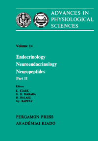 Cover image: Endocrinology Neuroendocrinology Neuropeptides: Proceedings of the 28th International Congress of Physiological Sciences, Budapest, 1980 9780080268712