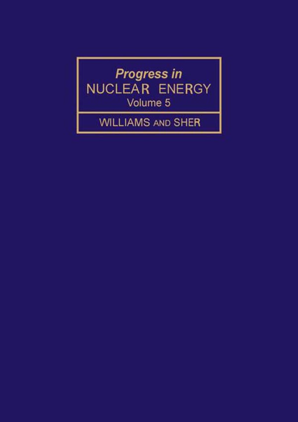 Progress in Nuclear Energy