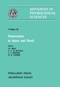 Cover image: Homeostasis in Injury and Shock: Advances in Physiological Sciences 9780080273471