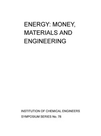 Titelbild: Energy: Money, Materials and Engineering: Institution of Chemical Engineers Symposium Series 9780080287744