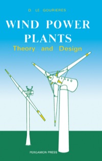 Cover image: Wind Power Plants: Theory and Design 9780080299662