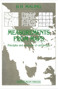 صورة الغلاف: Measurements from Maps: Principles and Methods of Cartometry 9780080302898
