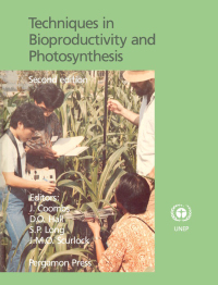 Titelbild: Techniques in Bioproductivity and Photosynthesis: Pergamon International Library of Science, Technology, Engineering and Social Studies 2nd edition 9780080319995