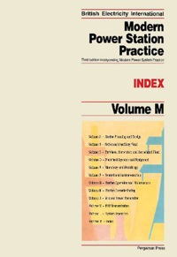 Imagen de portada: Modern Power Station Practice: Incorporating Modern Power System Practice 3rd edition 9780080407357
