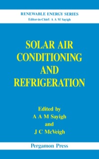 Cover image: Solar Air Conditioning and Refrigeration 9780080407500