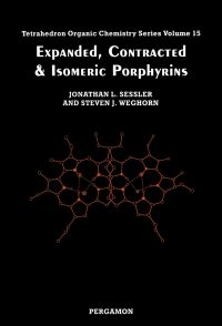Cover image: Expanded, Contracted & Isomeric Porphyrins 9780080420929