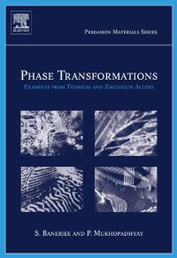 Omslagafbeelding: Phase Transformations: Examples from Titanium and Zirconium Alloys 9780080421452