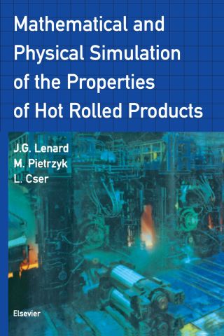 表紙画像: Mathematical and Physical Simulation of the Properties of Hot Rolled Products 9780080427010