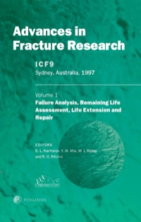 表紙画像: Advances in Fracture Research 1st edition 9780080428208