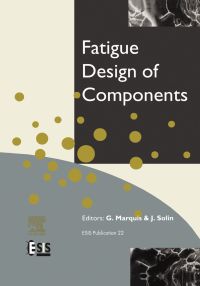 Imagen de portada: Fatigue Design of Components 9780080433189