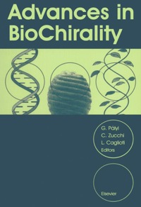 表紙画像: Advances in BioChirality 9780080434049
