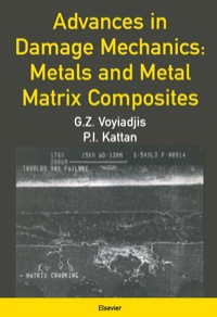 表紙画像: Advances in Damage Mechanics: Metals and Metal Matrix Composites: Metals and Metal Matrix Composites 9780080436012