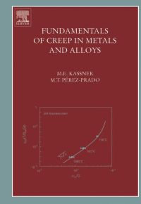 Imagen de portada: Fundamentals of Creep in Metals and Alloys 9780080436371