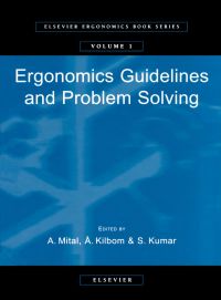 صورة الغلاف: Ergonomics Guidelines and Problem Solving 9780080436432