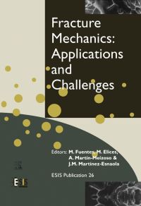 Cover image: Fracture Mechanics: Applications and Challenges: Applications and Challenges 9780080436999