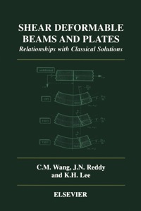Omslagafbeelding: Shear Deformable Beams and Plates: Relationships with Classical Solutions 9780080437842
