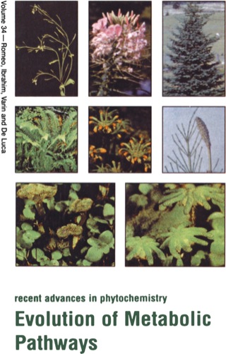 Cover image: Evolution of Metabolic Pathways 9780080438603