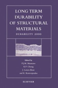 Cover image: Long Term Durability of Structural Materials 9780080438900