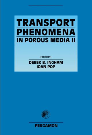 Cover image: Transport Phenomena in Porous Media II 9780080439655