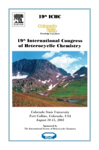 Imagen de portada: 19th International Congress on Heterocyclic Chemistry: Book of Abstracts 9780080443041
