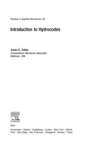 Cover image: Introduction to Hydrocodes 9780080443485