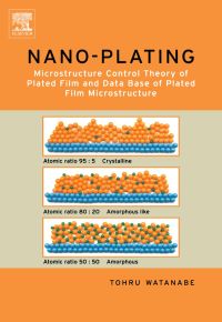 Imagen de portada: Nano Plating - Microstructure Formation Theory of Plated Films and a Database of Plated Films 9780080443751