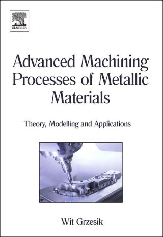 Cover image: Advanced Machining Processes of Metallic Materials 9780080445342
