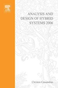 صورة الغلاف: Analysis and Design of Hybrid Systems 2006: A Proceedings volume from the 2nd IFAC Conference, Alghero, Italy, 7-9 June 2006 9780080446134