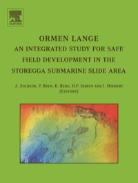 Omslagafbeelding: Ormen Lange - an integrated study for safe field development in the Storegga submarine area 9780080446943