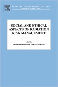 Imagen de portada: Social and Ethical Aspects of Radiation Risk Management 9780080450155