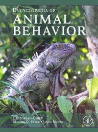 Cover image: Encyclopedia of Animal Behavior 9780080453330