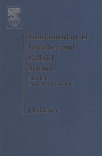 Imagen de portada: Fundamentals of Interface and Colloid Science 9780124605299