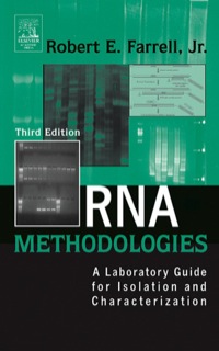 Imagen de portada: RNA Methodologies 3rd edition 9780122496967