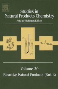 表紙画像: Studies in Natural Products Chemistry: Bioactive Natural Products (Part K) 9780444518545